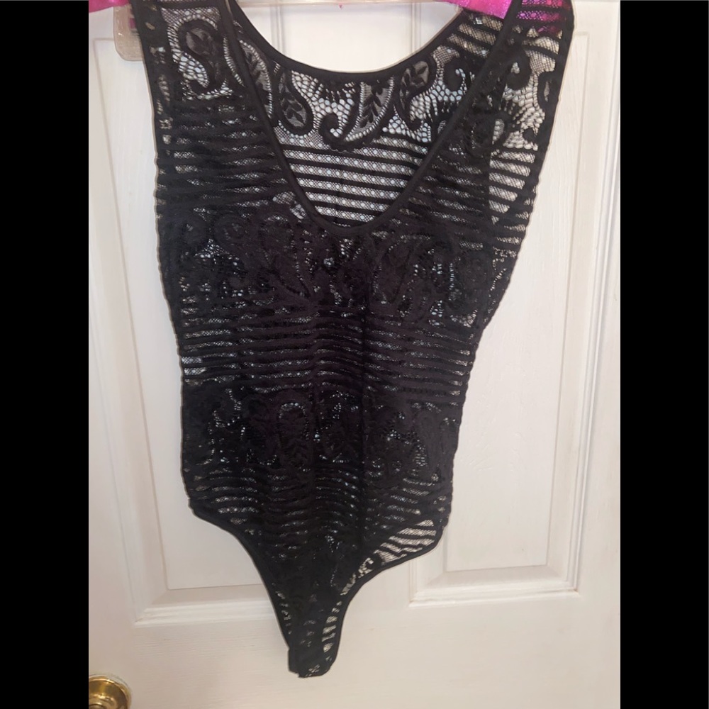 NEVER WORN MESH BODYSUIT